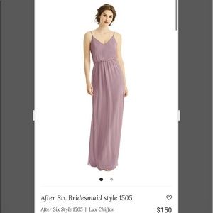 Dessy Collection After Six - Dusty rose style 1505